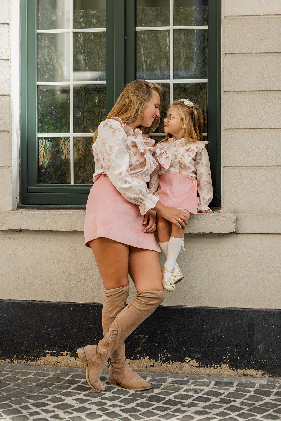 MOMMY & ME | BLOUSE | Mira RIBFLUWEEL