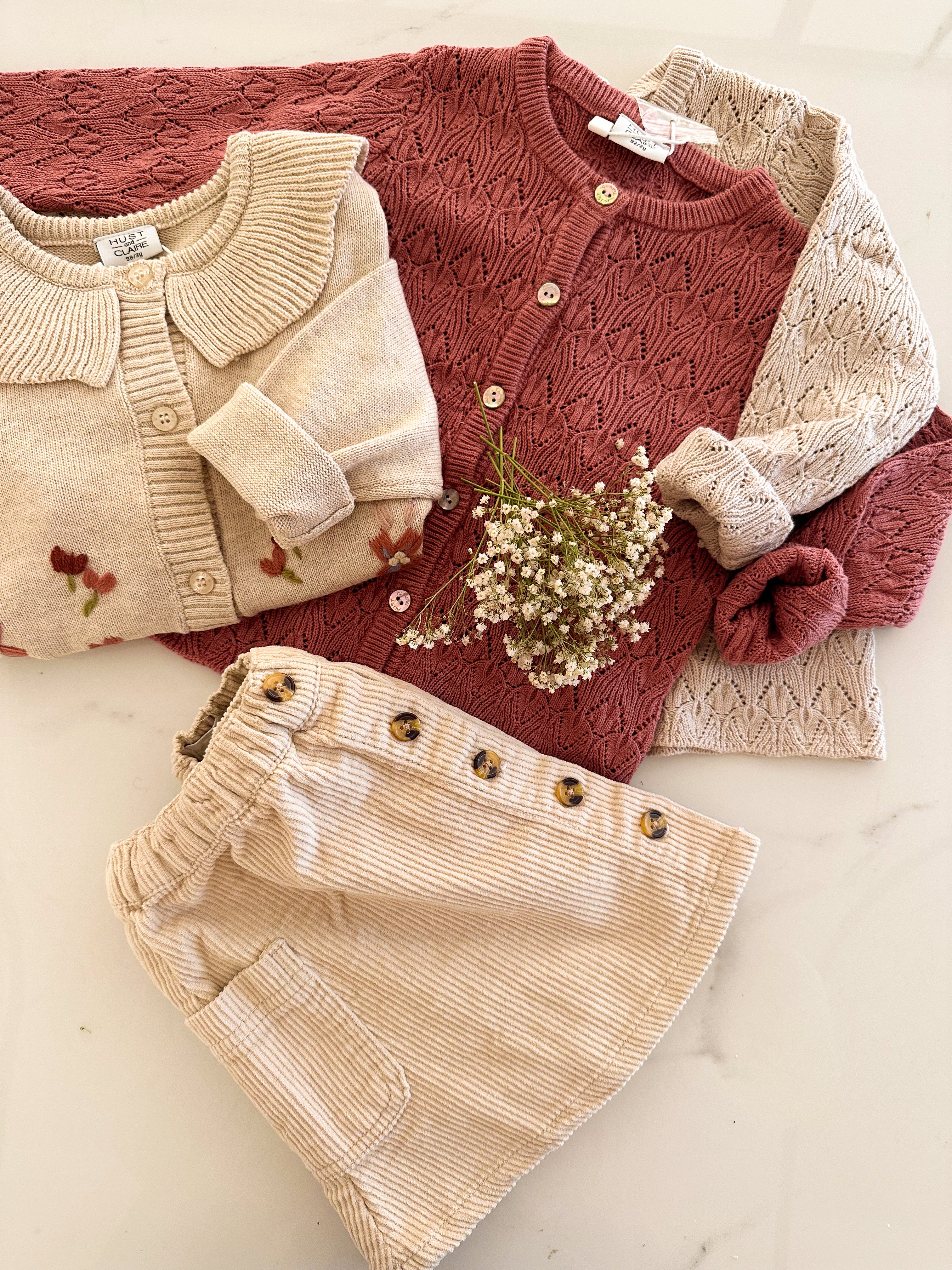 CARDIGAN | Celia TERRACOTTA