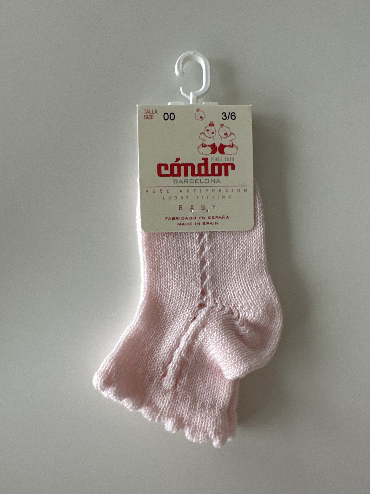Enkelkous opengeweven ROZE