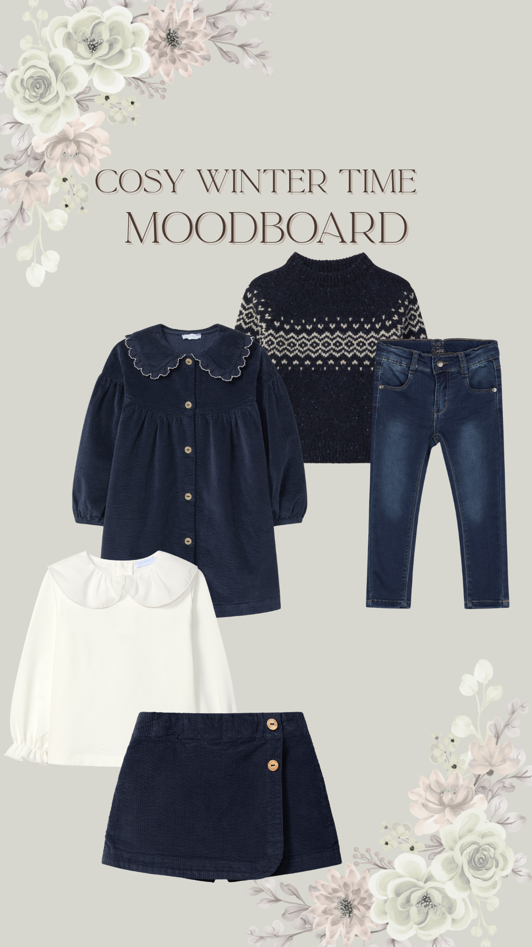 Moodboard #5 - Matching Navy 💕