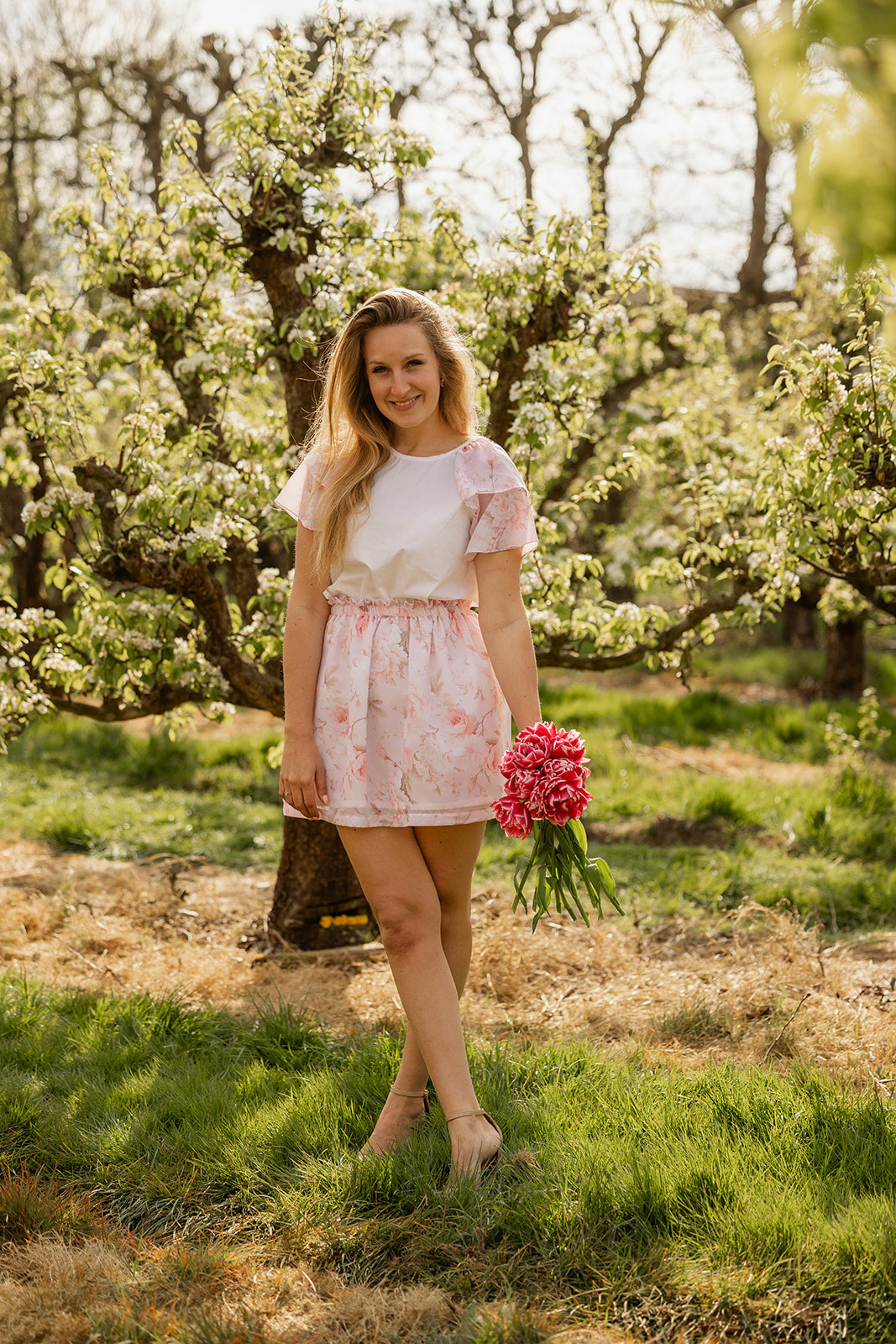 MOMMY & ME | BLOUSE Rose wit