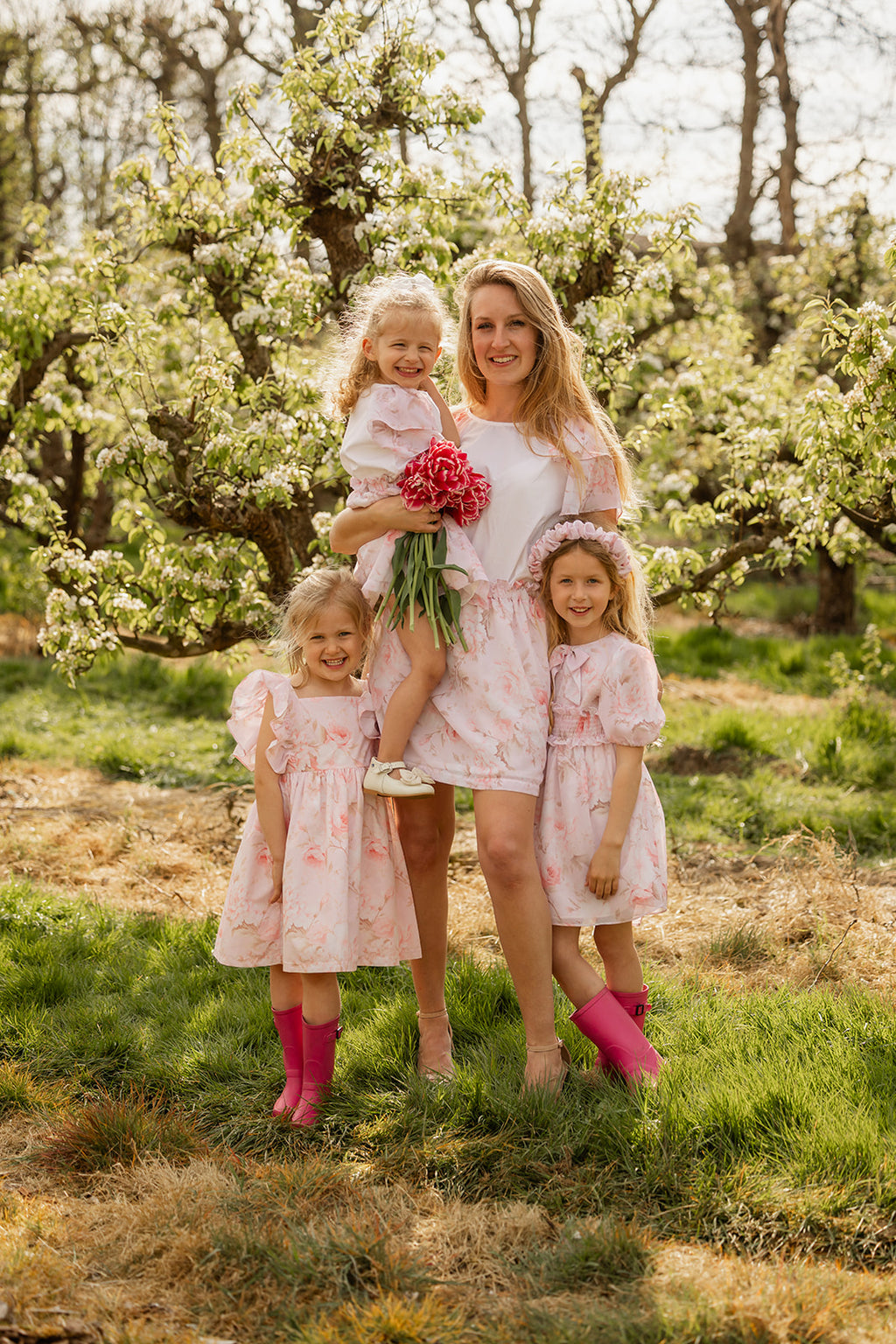 MOMMY & ME | BLOUSE Rose wit