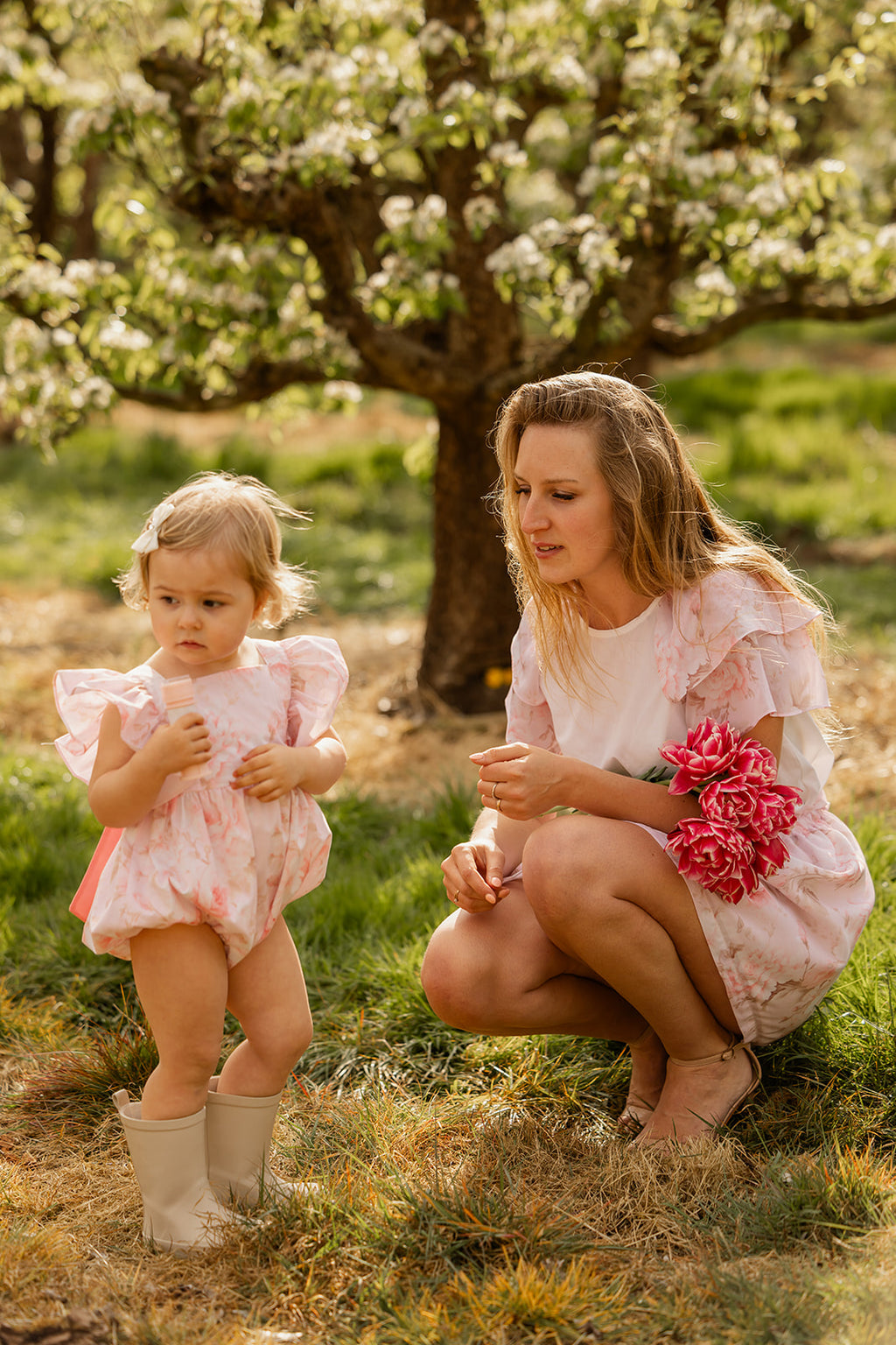 MOMMY & ME | ROMPER Rosietje