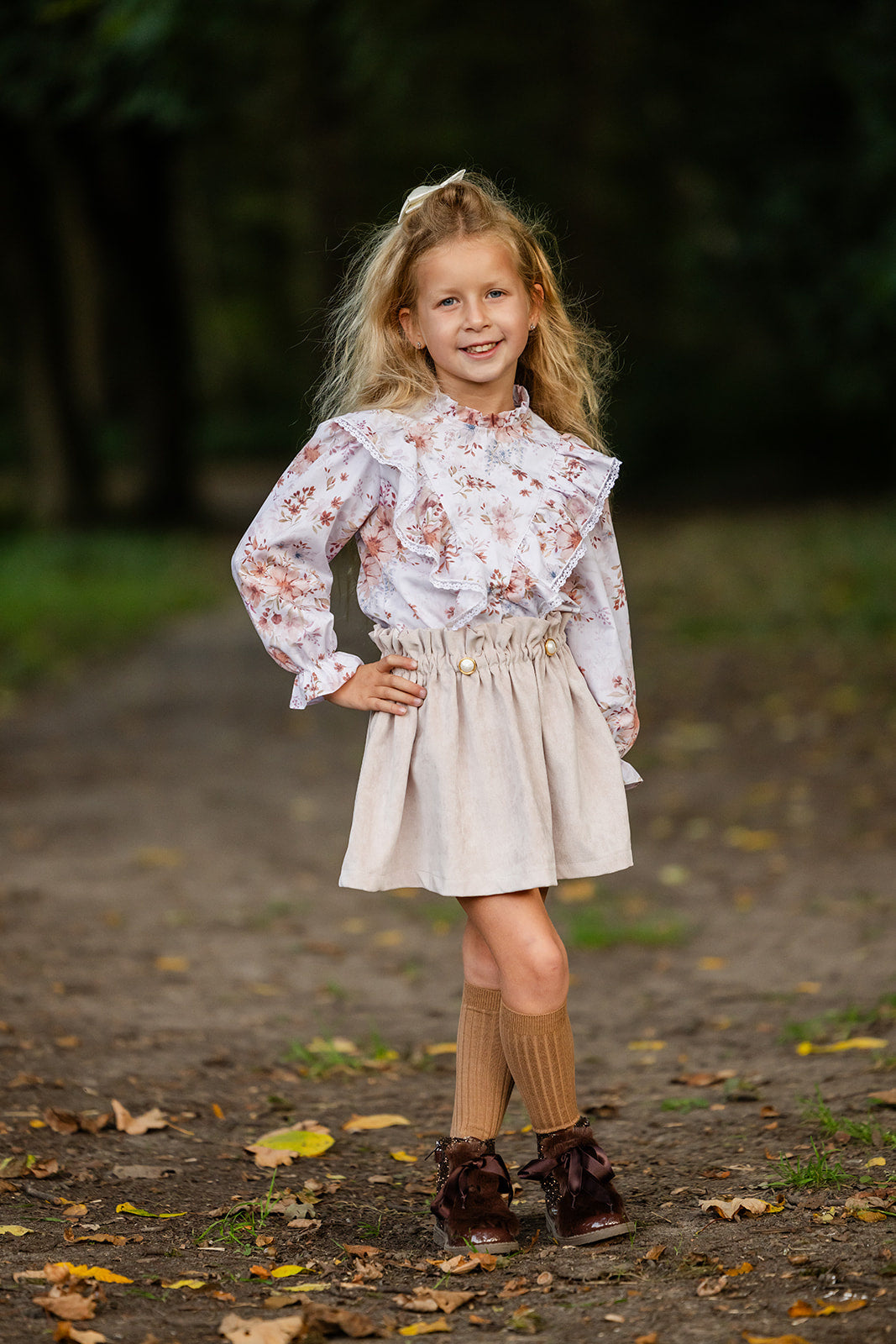 MOMMY & ME COLLECTION | ROK | Saartje BEIGE