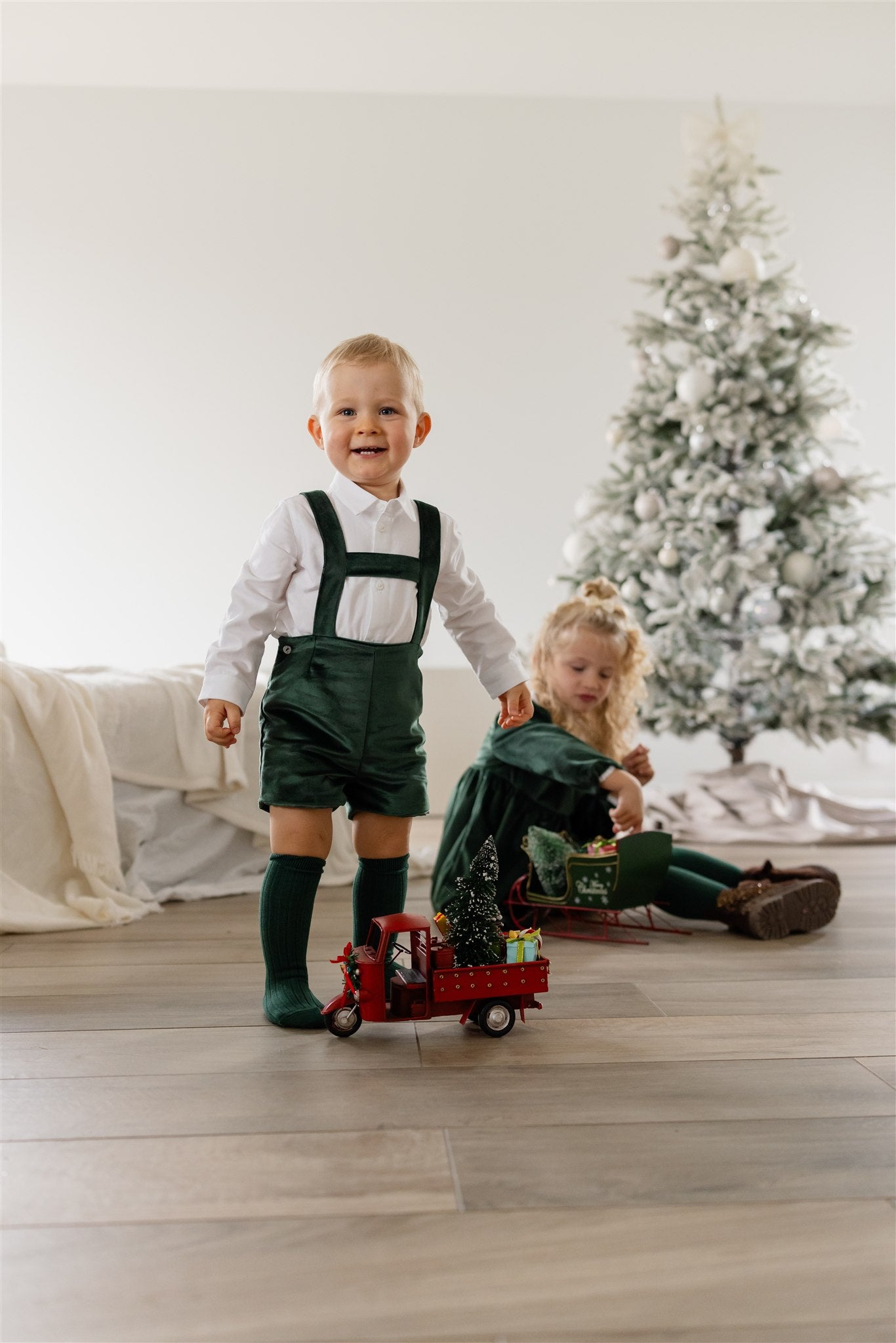 SHORT | Santa GROEN