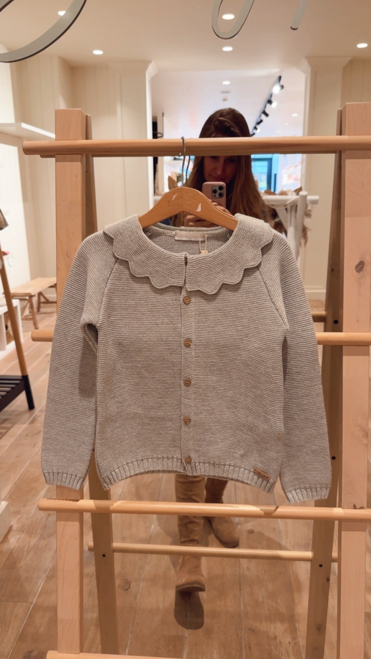 CARDIGAN | Becky GRIJS