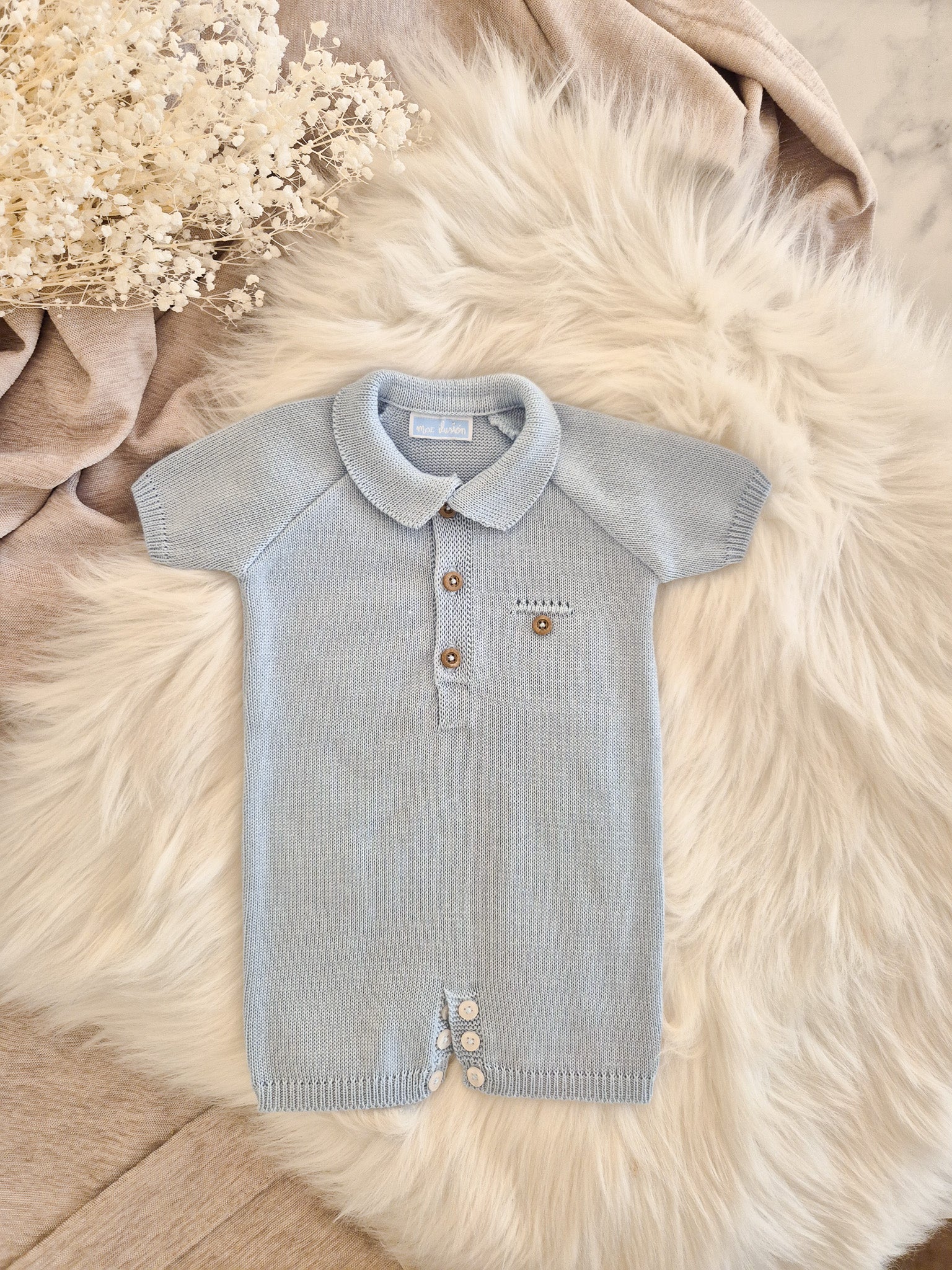 ROMPER | Nand blauw