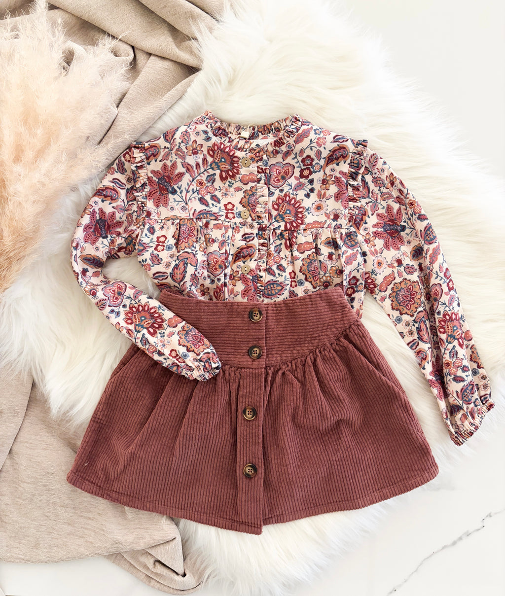BLOUSE | Alissa ROZE BLOEMENMOTIEF
