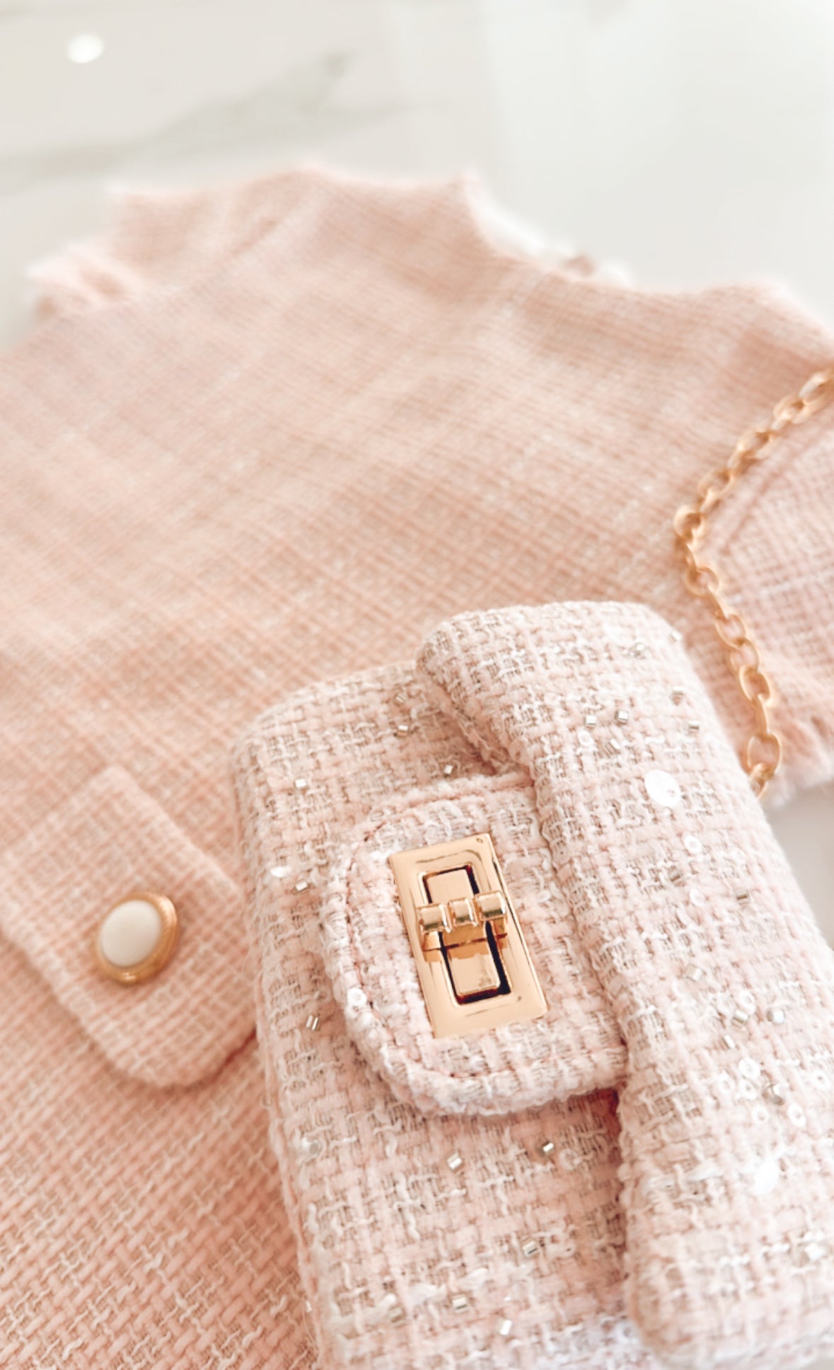 HANDTAS | met parels SMALL