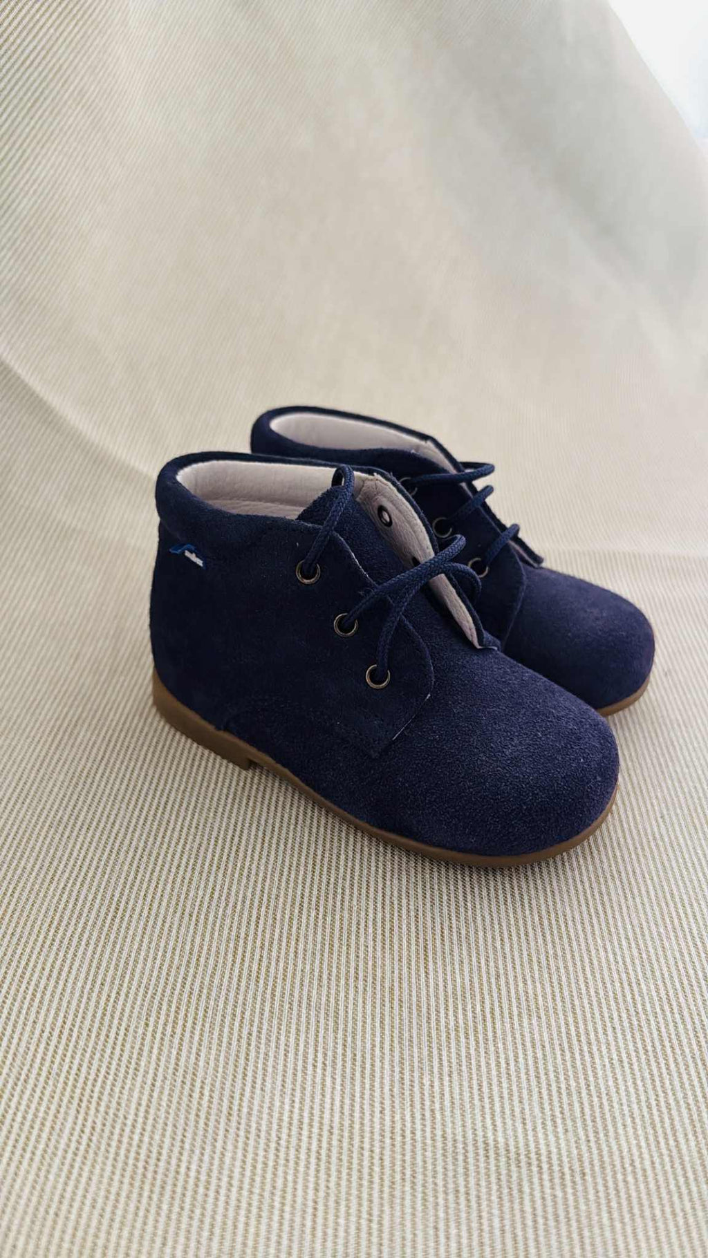 schoenen milo velours blauw 19