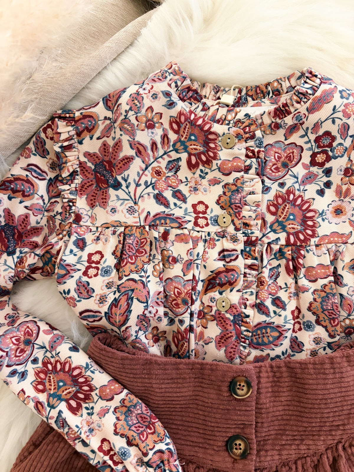 BLOUSE | Alissa ROZE BLOEMENMOTIEF