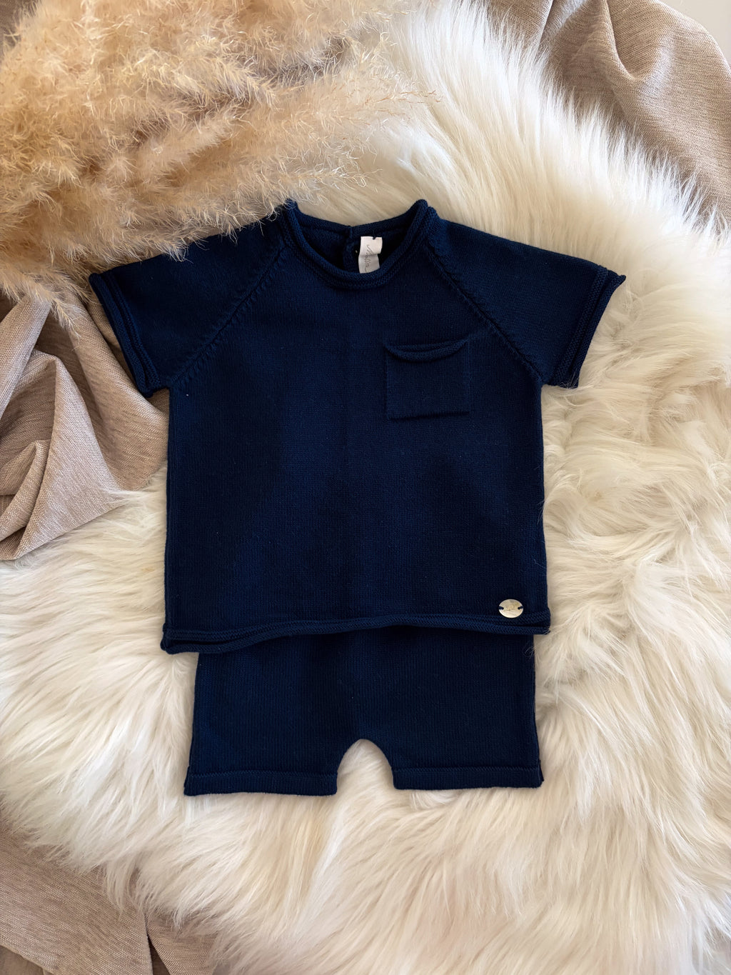 SHORT | Marijn marineblauw