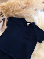 T-SHIRT | Marijn marineblauw
