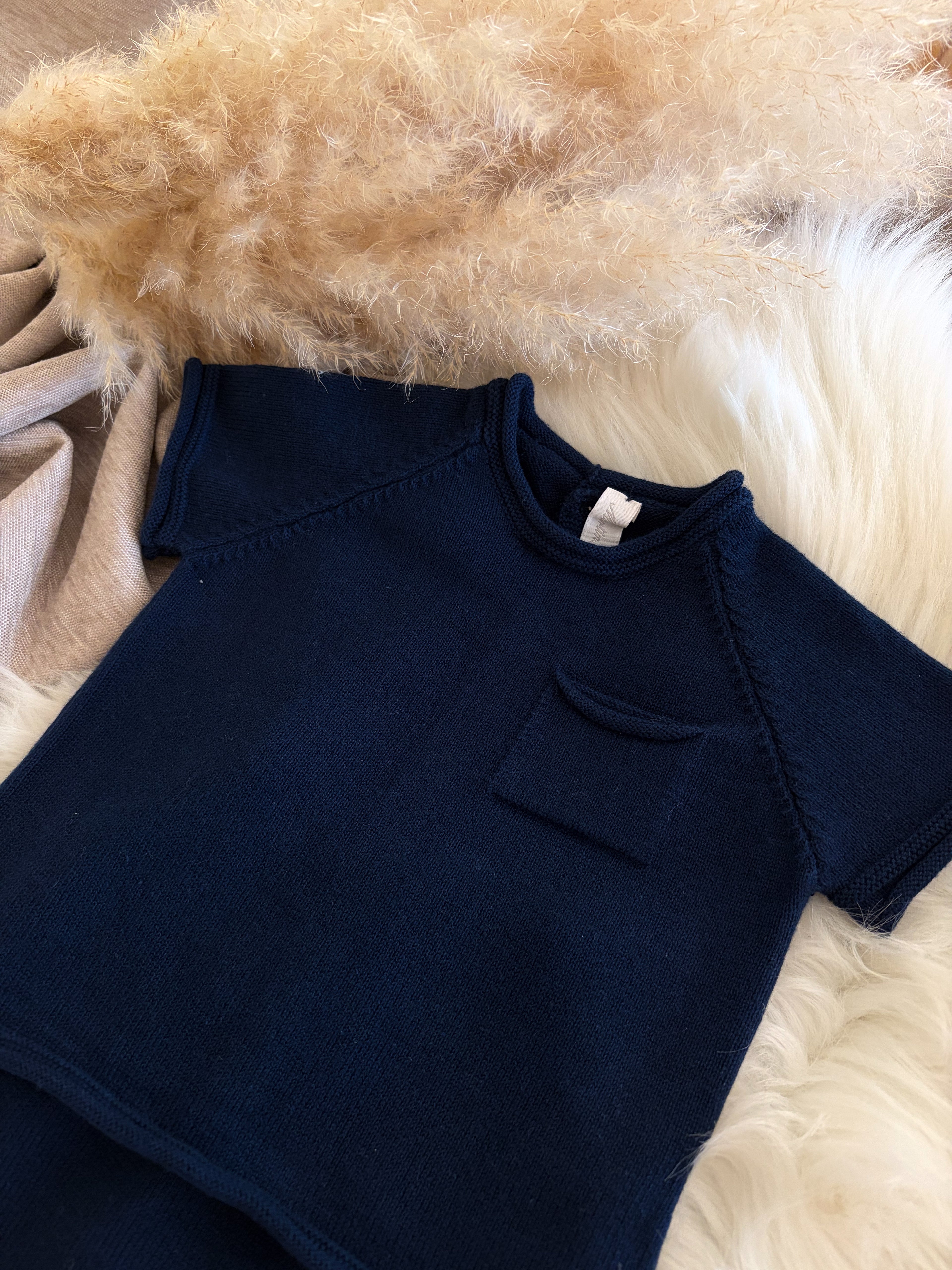 T-SHIRT | Marijn marineblauw