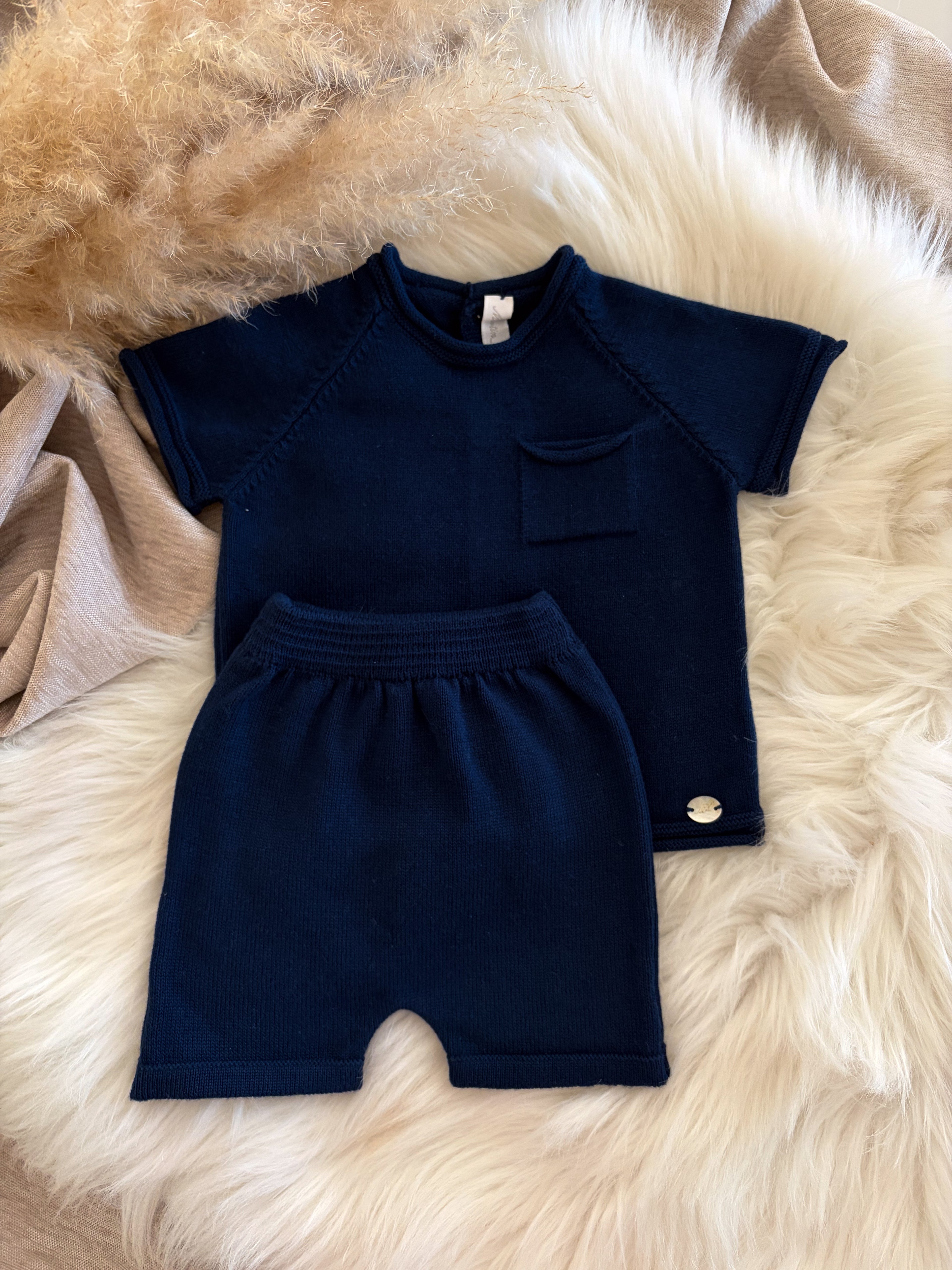 SHORT | Marijn marineblauw