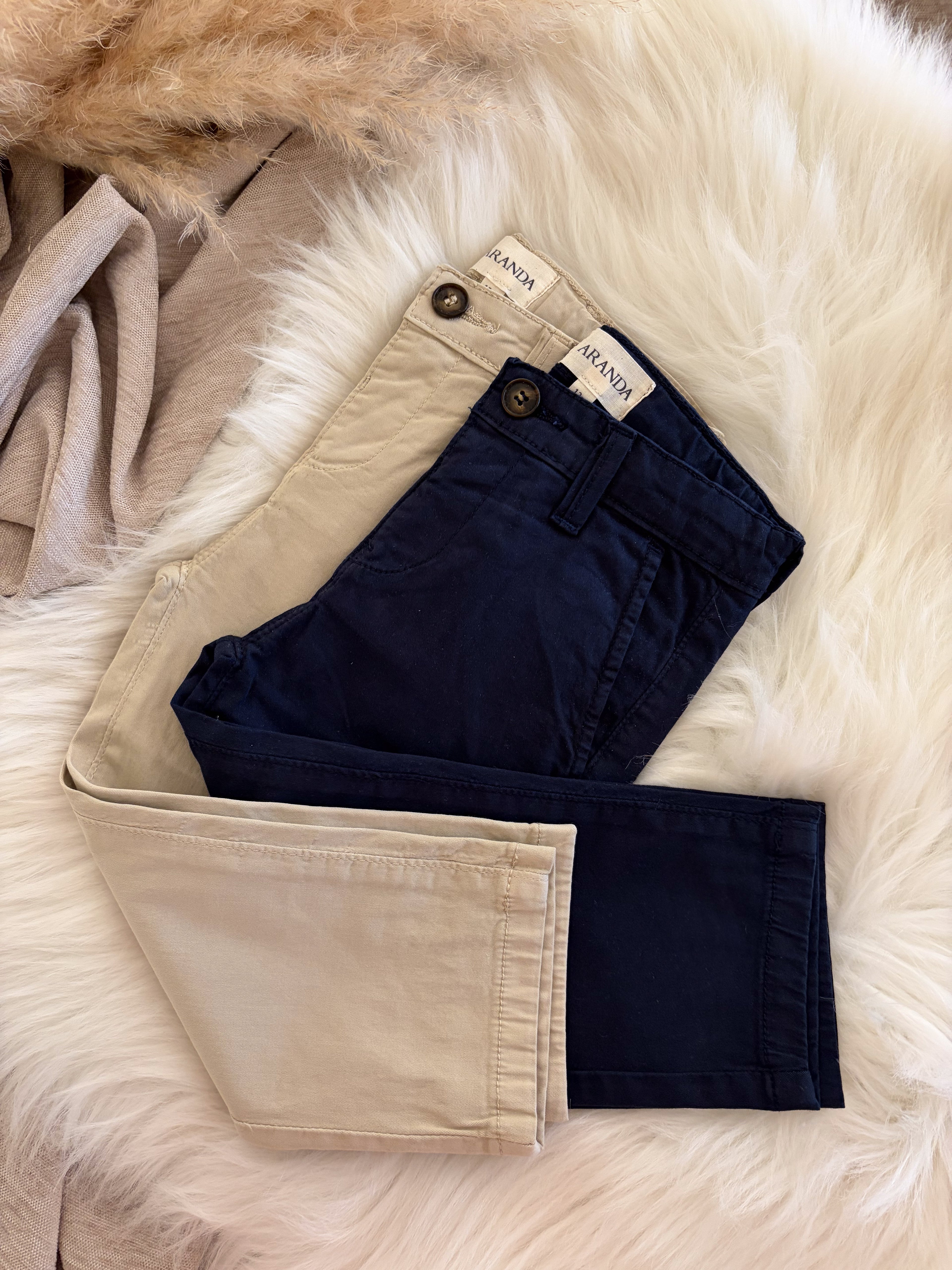 BROEK | Aiden marineblauw