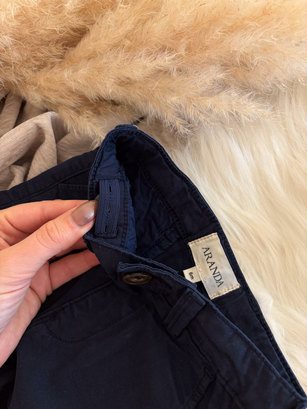 SHORT | Aiden marineblauw