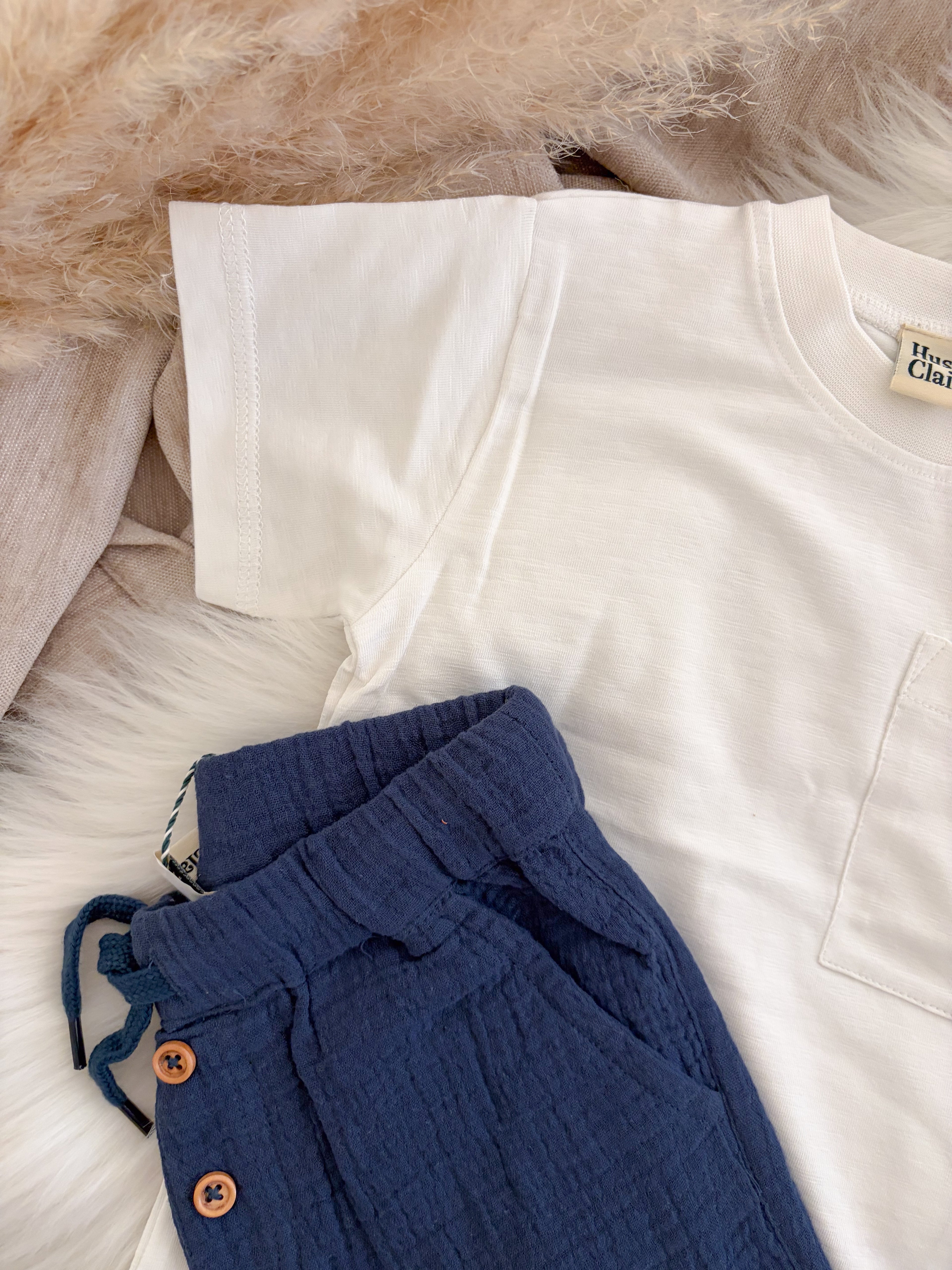 SHORT | Anton marine blauw