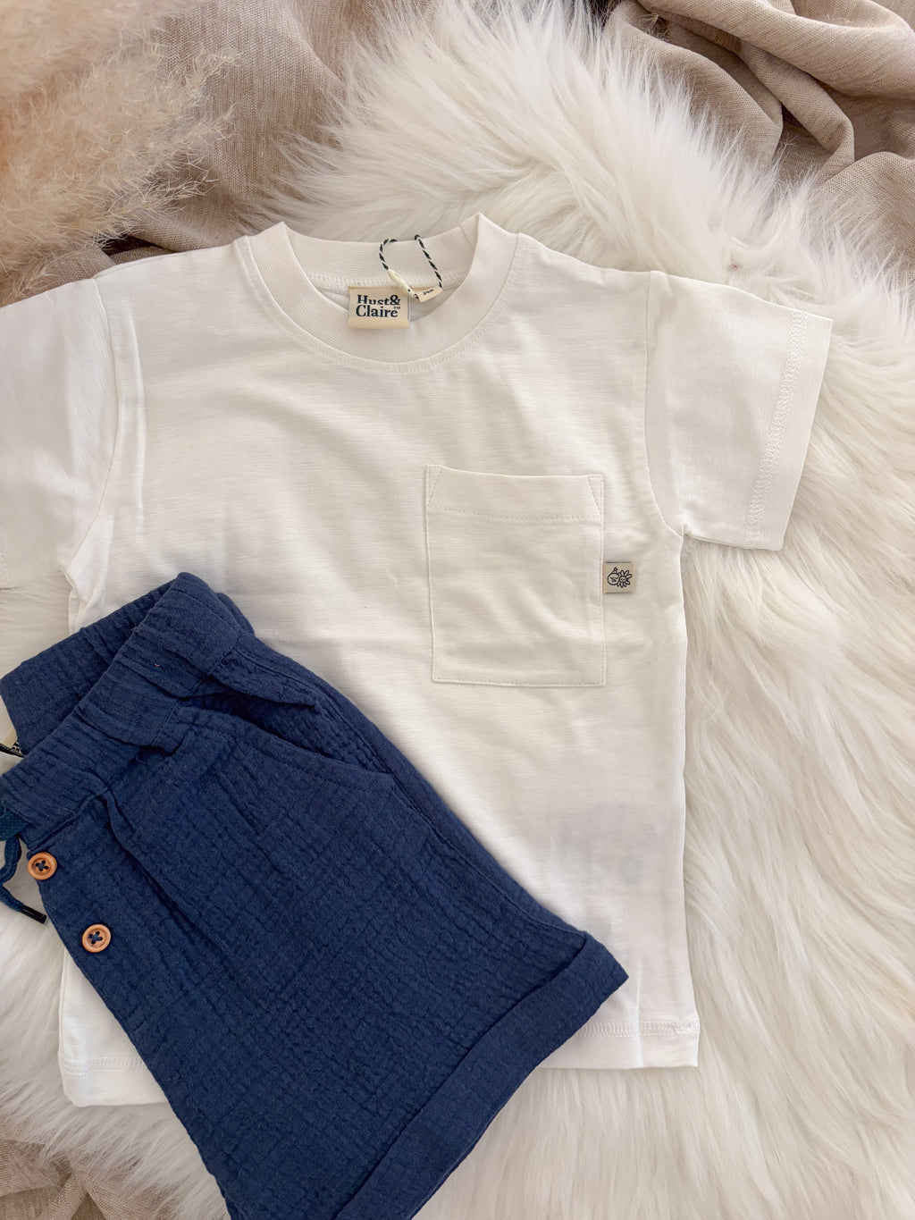 SHORT | Anton marine blauw