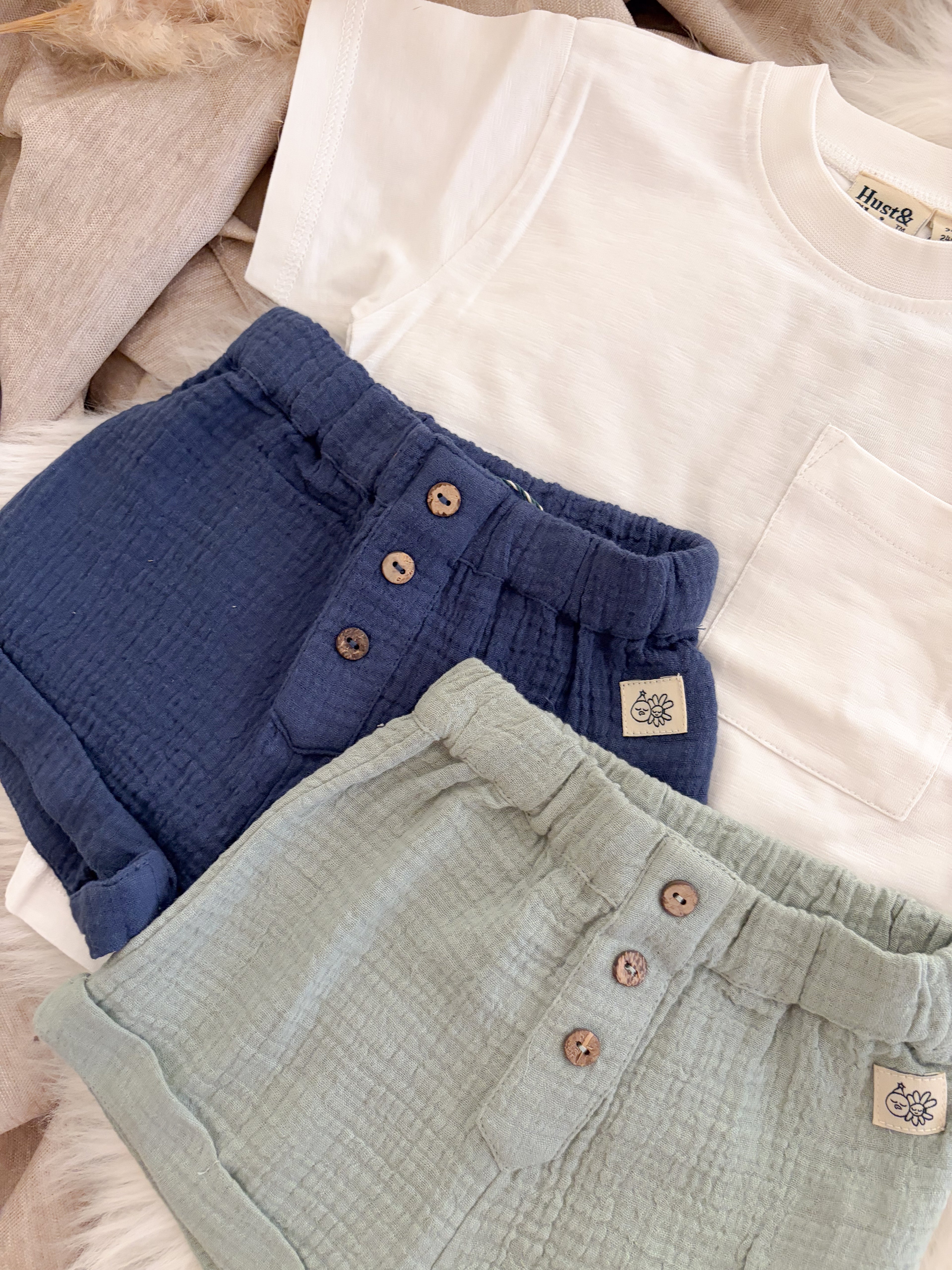 SHORT | Hansje marine blauw