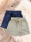 SHORT | Anton marine blauw