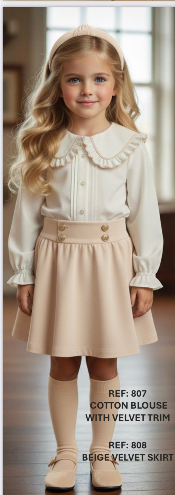MOMMY & ME | BLOUSE Amelie Beige