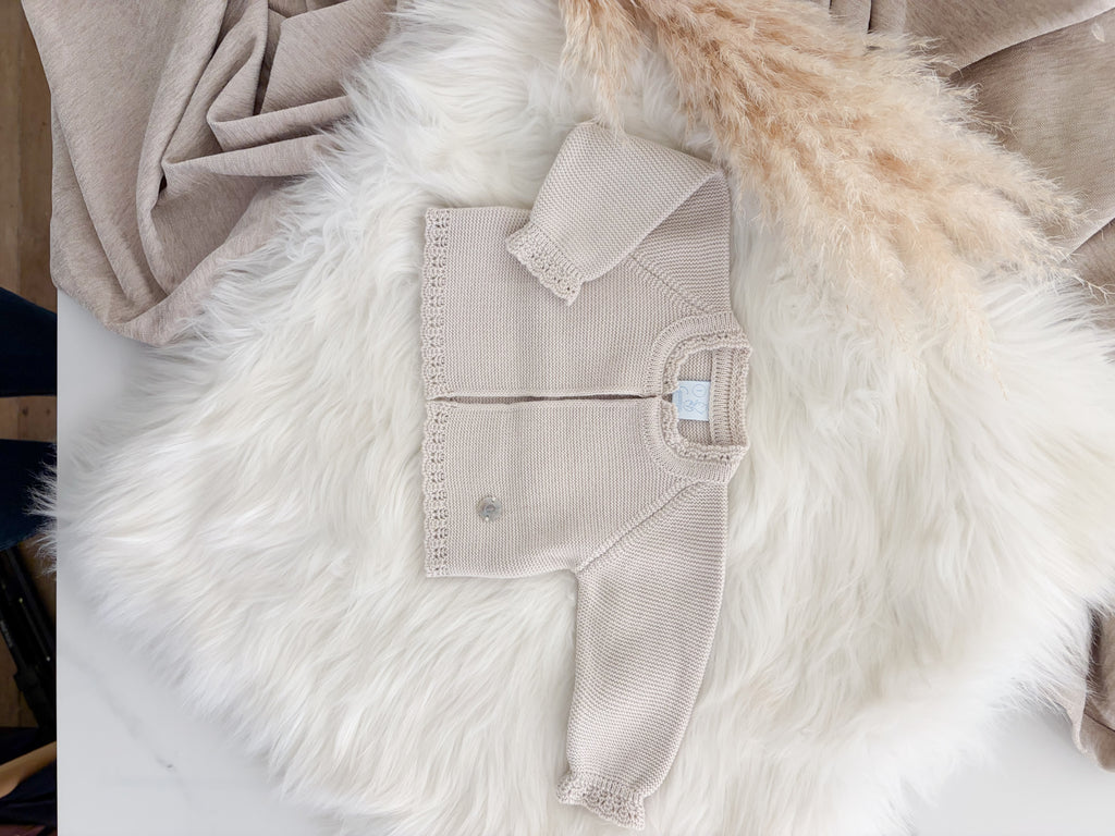 CARDIGAN | Antoinette TAUPE
