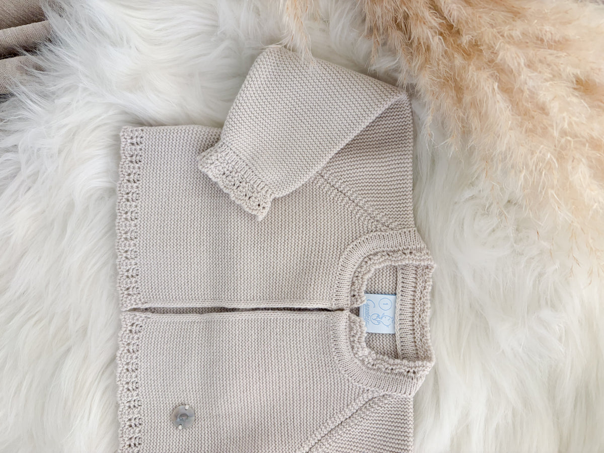 CARDIGAN | Antoinette TAUPE