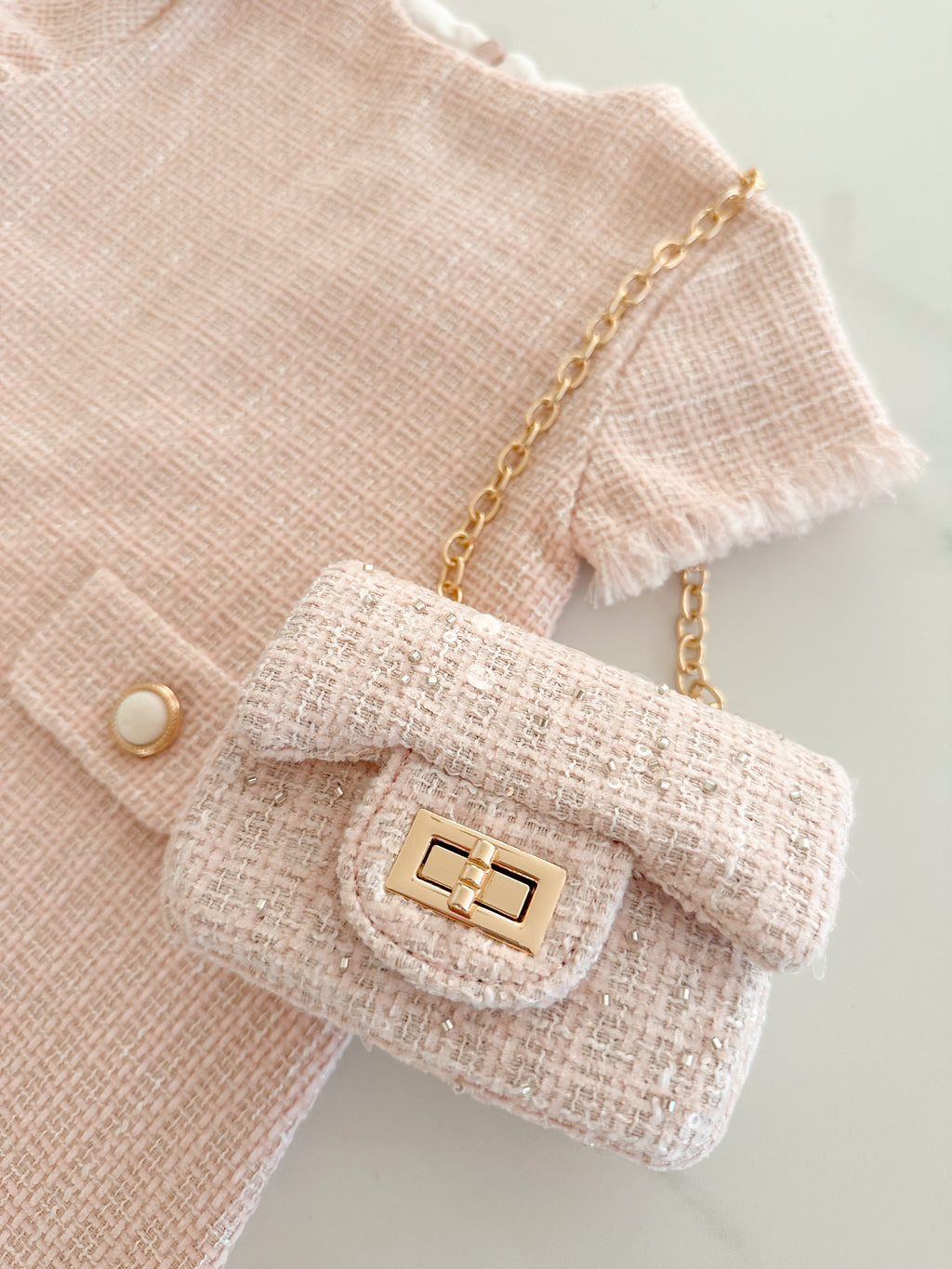 HANDTAS | met parels SMALL
