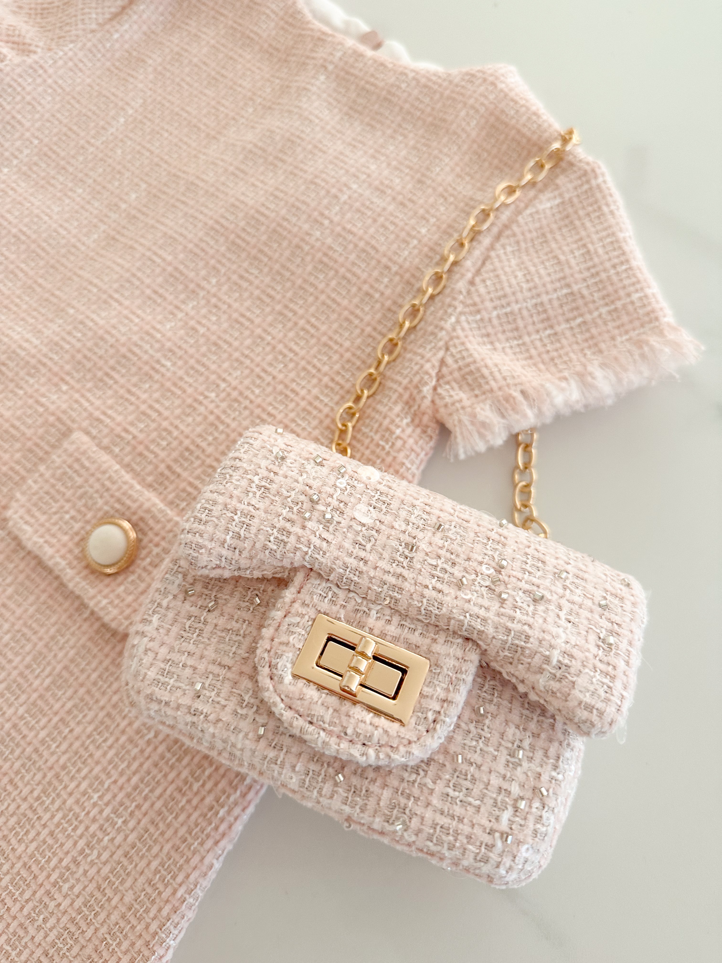 HANDTAS | met parels SMALL