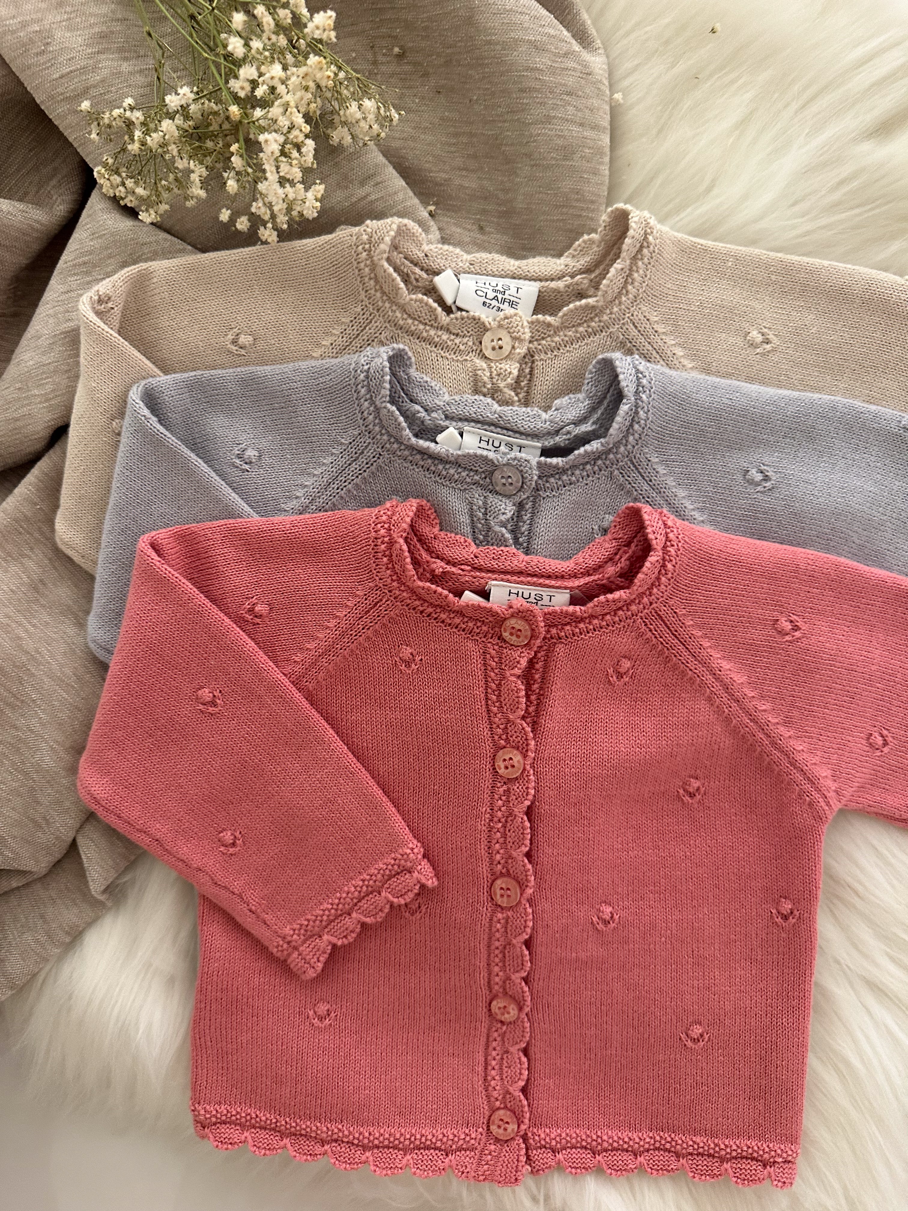 CARDIGAN | Allie framboos