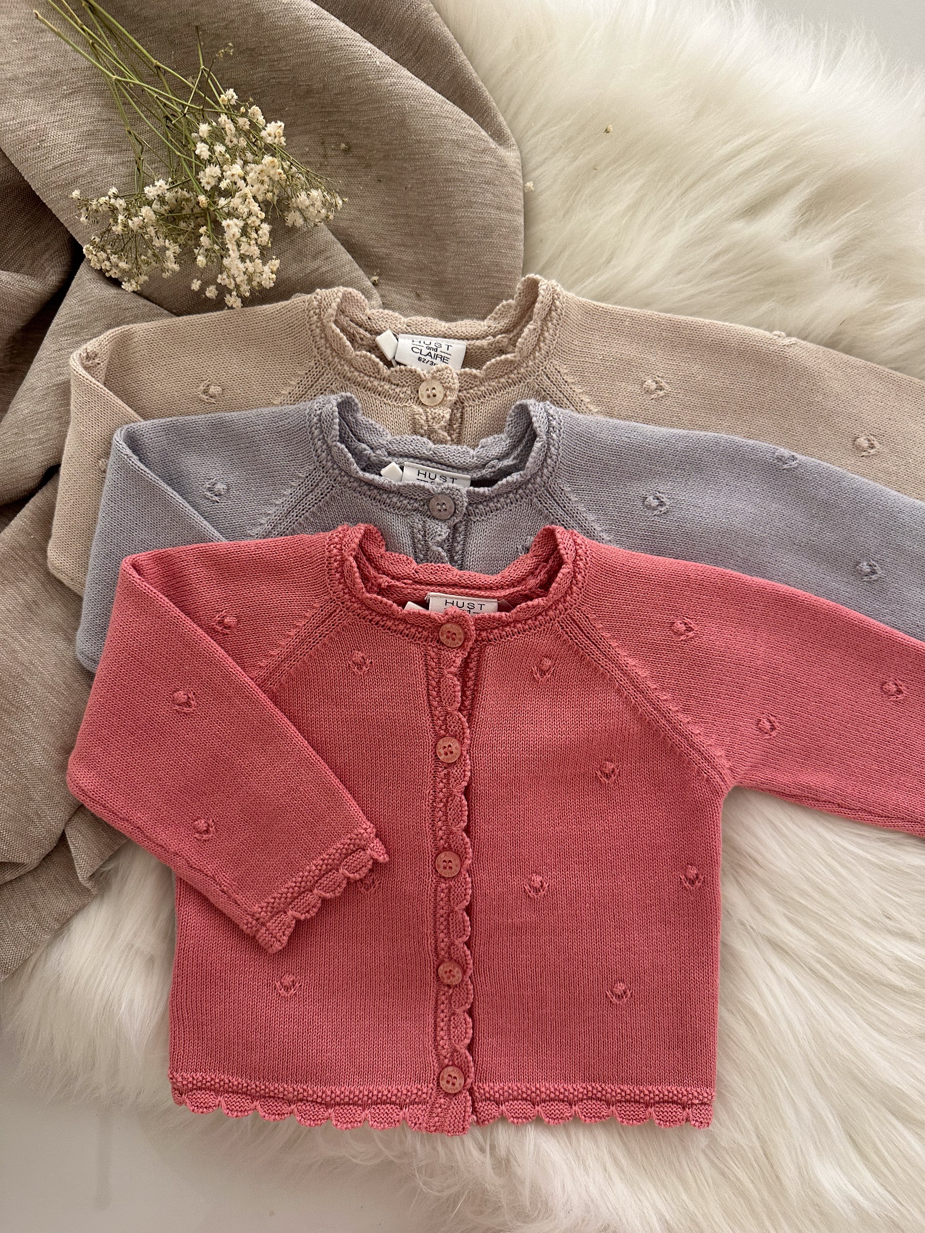 CARDIGAN | Allie framboos