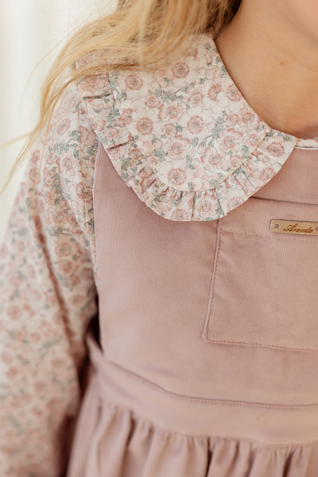 Babyphine – Jurk Merel framboos + Blouse Jana roze
