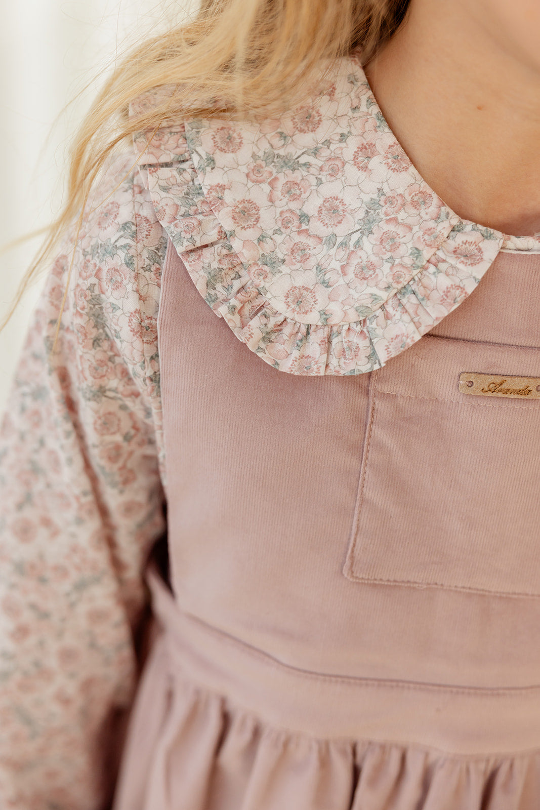 Babyphine – Jurk Merel framboos + Blouse Jana roze