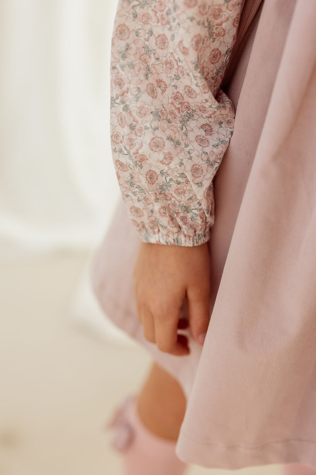 Babyphine – Jurk Merel framboos + Blouse Jana roze