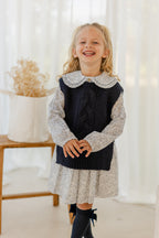 Babyphine – Gilet Pommelien marineblauw