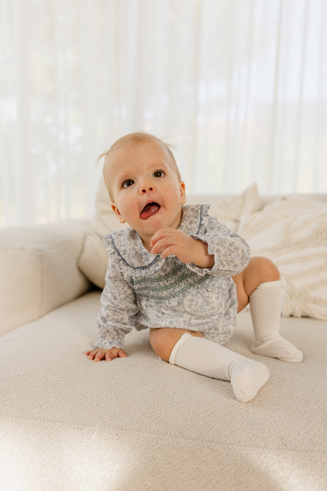 Babyphine – Romper Jitse babyblauw