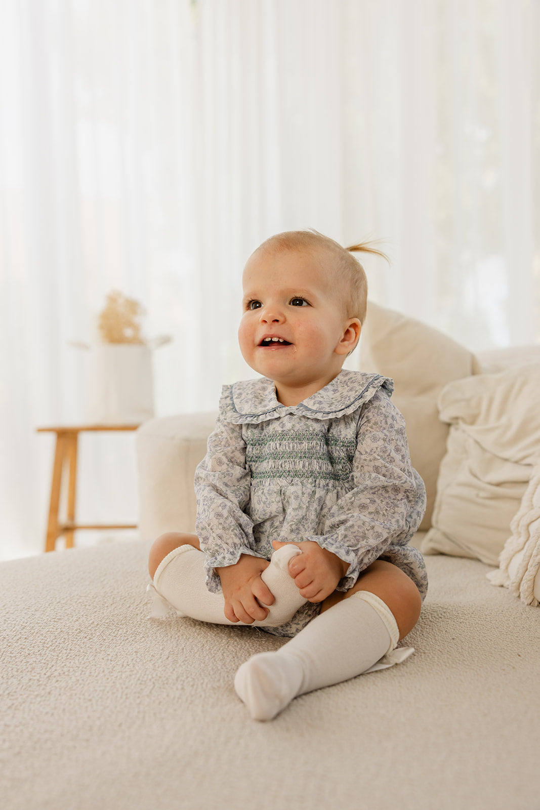 Babyphine – Romper Jitse babyblauw