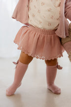 Babyphine – Bodysuit Ella + Cardigan Froukje roze + Bloomer Inge roze