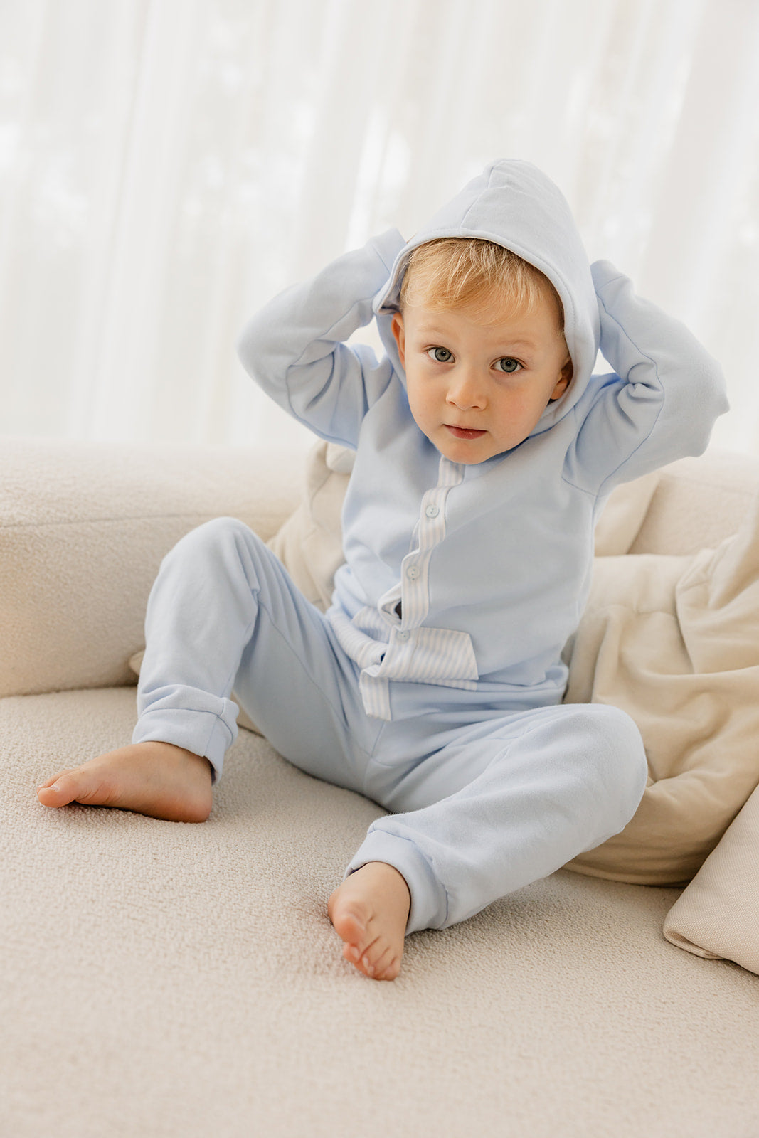 Babyphine – Set Sam lichtblauw