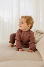 Babyphine – Top Marit paars + Broek Lieke paars