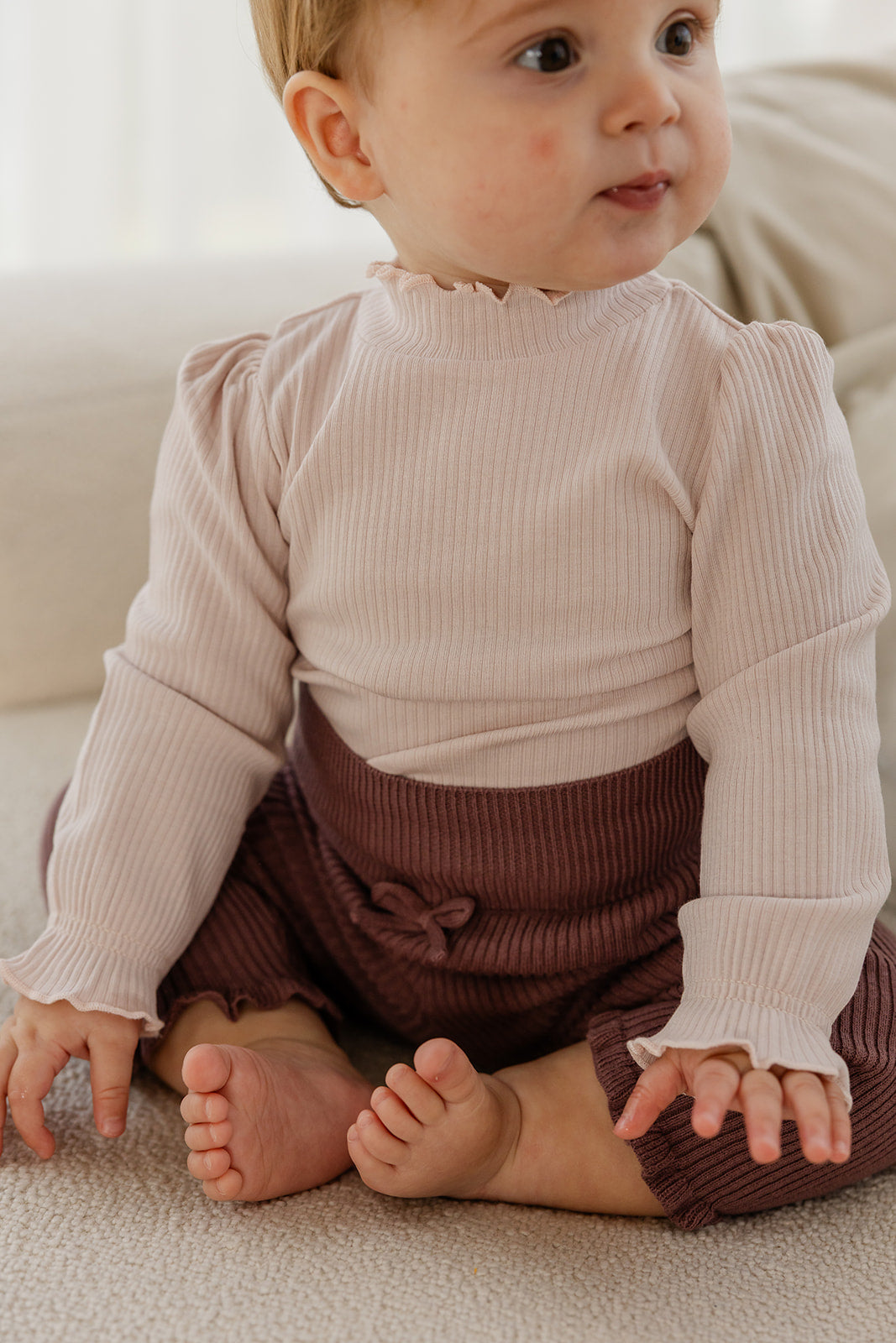 Babyphine – Top Marit roze + Broek Lieke