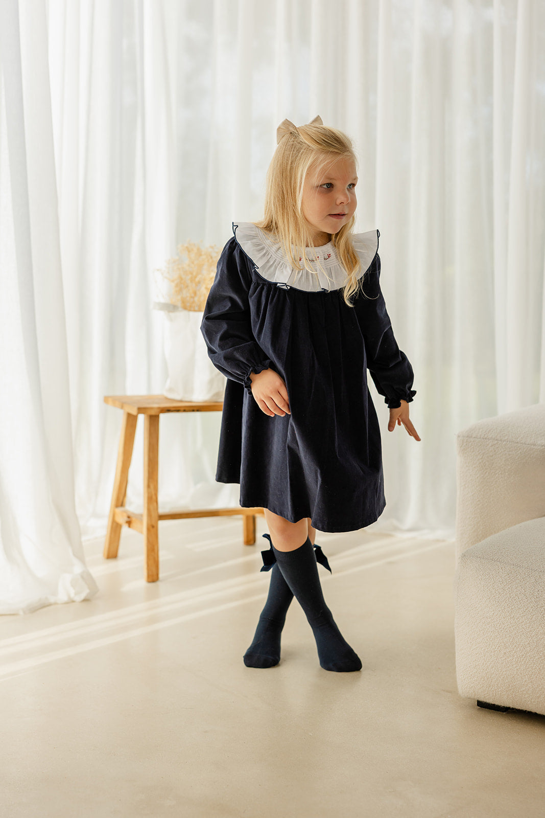 Babyphine – Jurk Veronique marineblauw