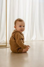 Babyphine – Shortie Louis camel + Pull Louis camel