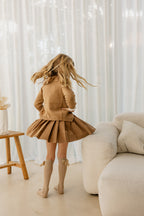 Babyphine – Rok Naomie camel + Trui Naomie camel
