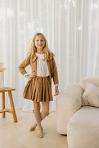 Babyphine – Rok Naomie camel + Trui Naomie camel