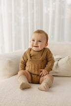 Babyphine – Shortie Louis camel + Pull Louis camel