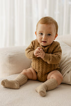 Babyphine – Shortie Louis camel + Pull Louis camel