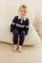 Babyphine – Set Alexandro marineblauw