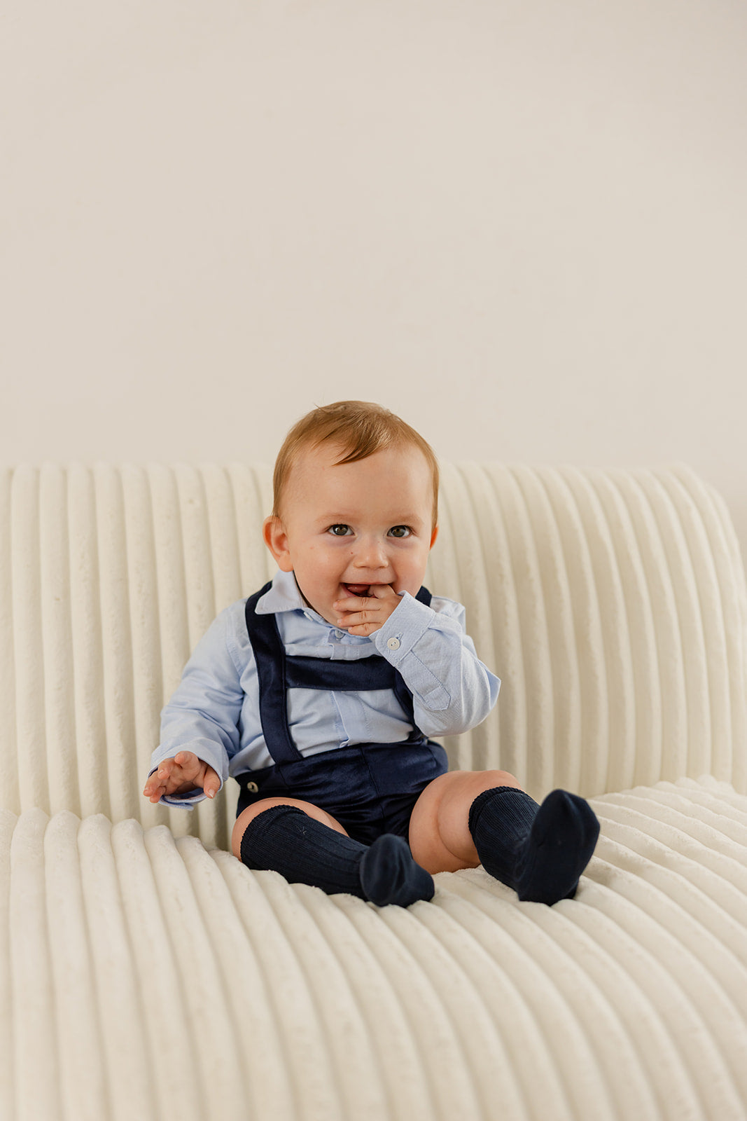 Babyphine – Bodyhemd Raphael babyblauw + Short Mex